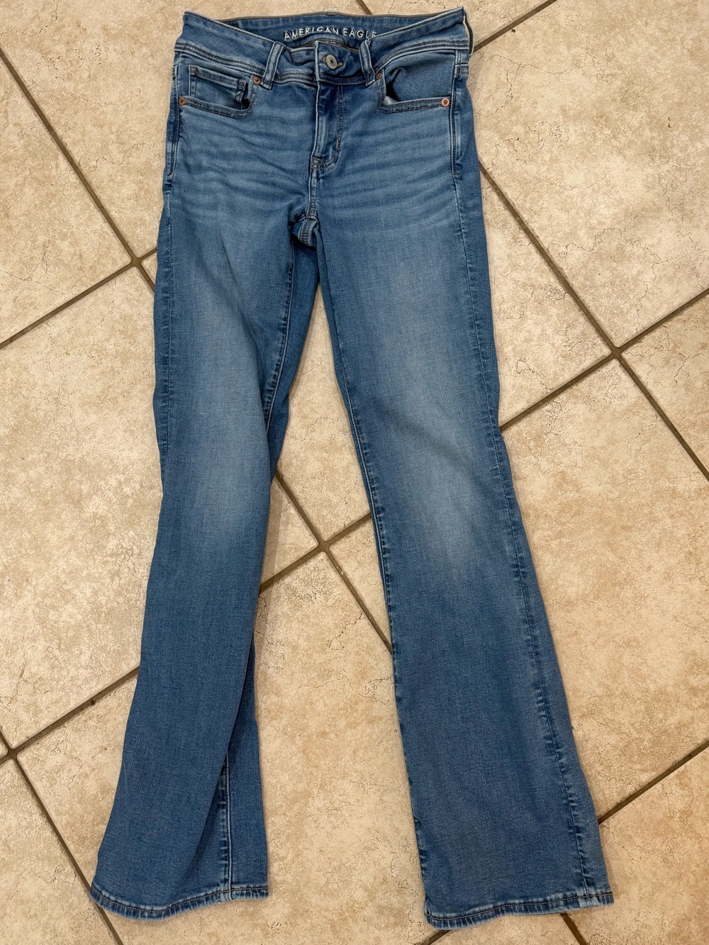American Eagle Next Level Stretch bootcut Jeans Size 2 | Like New